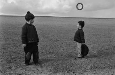 1959 near Paris, Michael and Lorenzo