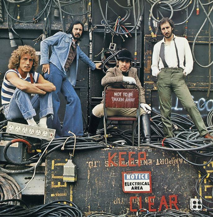 The Who, Who Are You album cover, 1978 