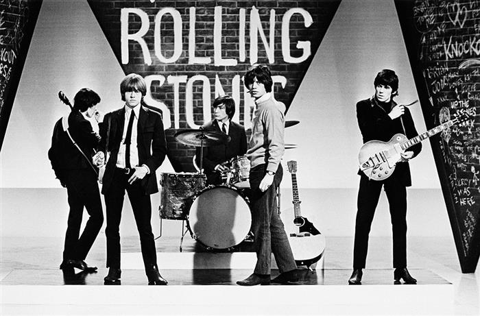 The Rolling Stones  by Terry O'Neill  during Rehearsals for ABC'S Thank Your Lucky Stars 