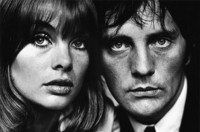 Jean Shrimpton and Terence Stamp, 1964