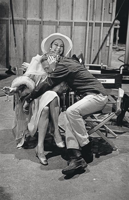 Ava Gardner and Paul Newman 