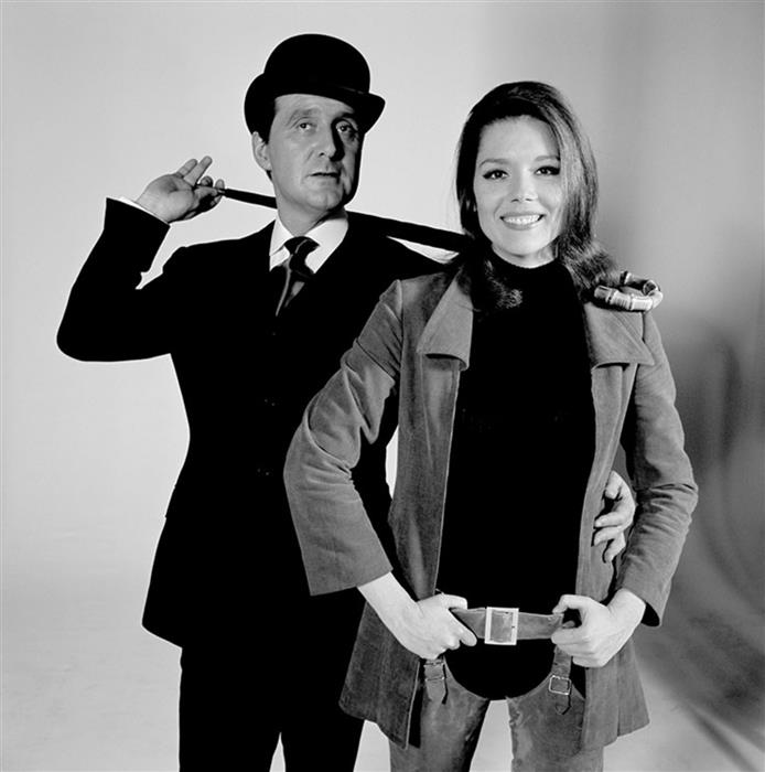 Diana Rigg and Patrick Macknee