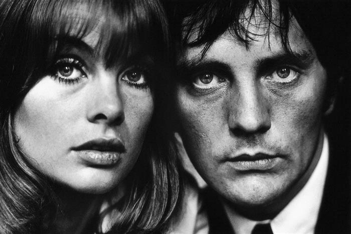 Jean Shrimpton and Terence Stamp, 1964 ,