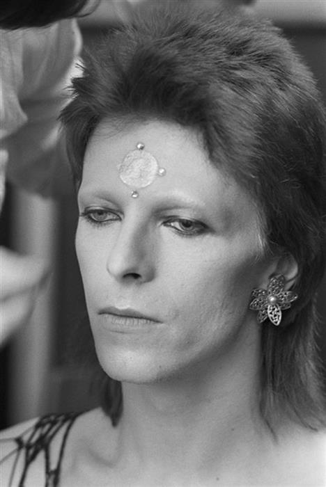 David Bowie, performed for the last time as Ziggy Stardust, at the marquee club, 1973