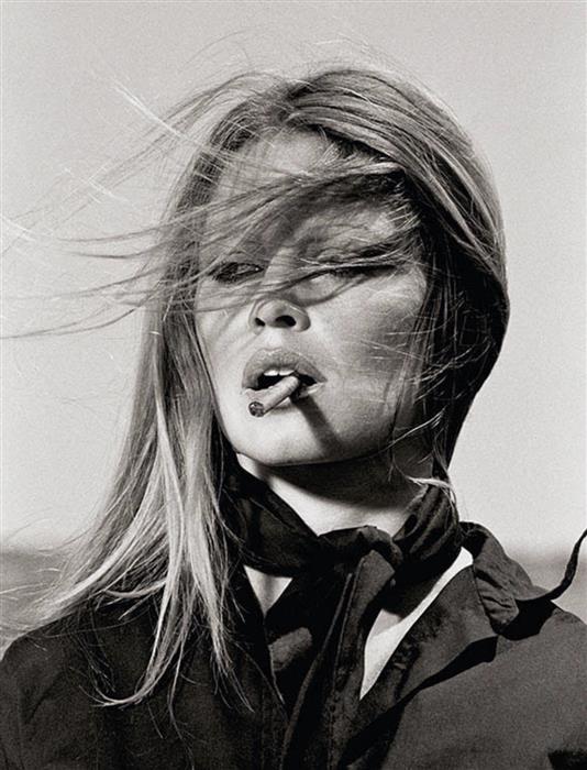 Brigitte Bardot Terry O'Neill most iconic shot C/O signed by Terry O'Neill and Brigitte Bardot 