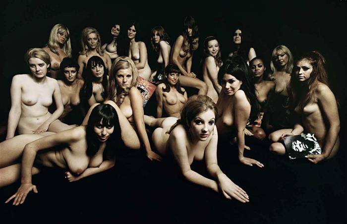 Jimi Hendrix Electric Ladyland nudes, London (1967)