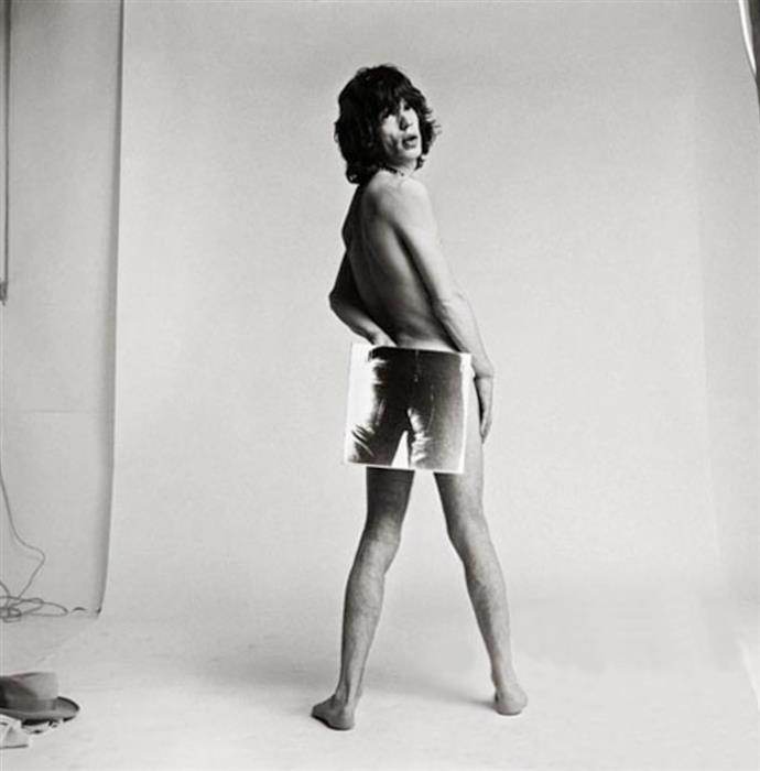 Mick Jagger Sticky Fingers Back View