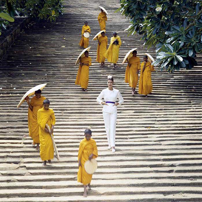 Pilar Crespi in Sri Lanka 1980