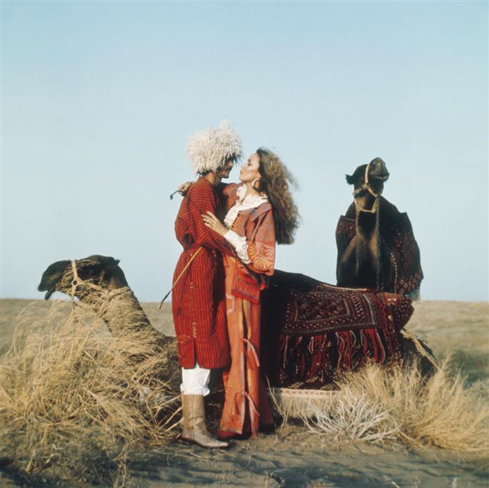 Jerry Hall ,Ashkhabad ,Turkmenistan, 1976