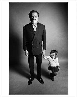 Lionel Stander with daughter 1966