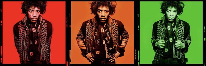 Jimi Hendrix,  Triptych 