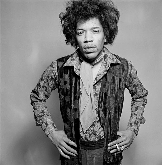 Jimi Hendrix. Cool Look  1967 
