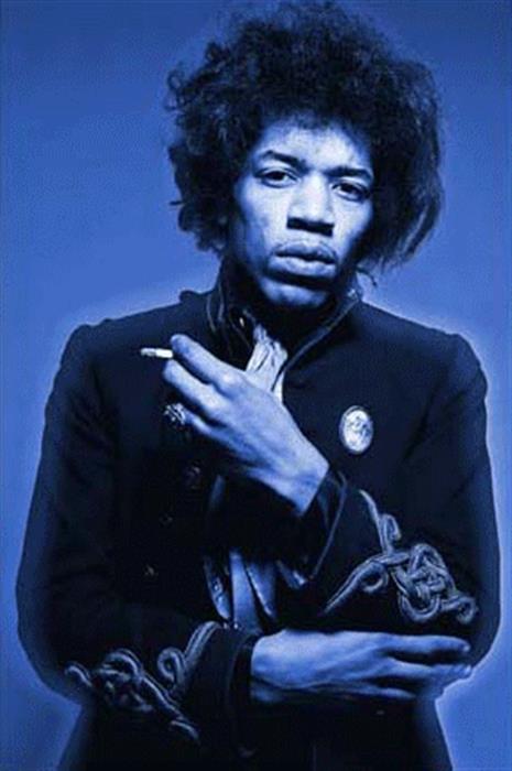 Jimi Hendrix  Blue Smoke  Lenticular 