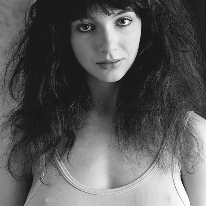 Kate Bush Wuthering Heights 1978 Black and White 