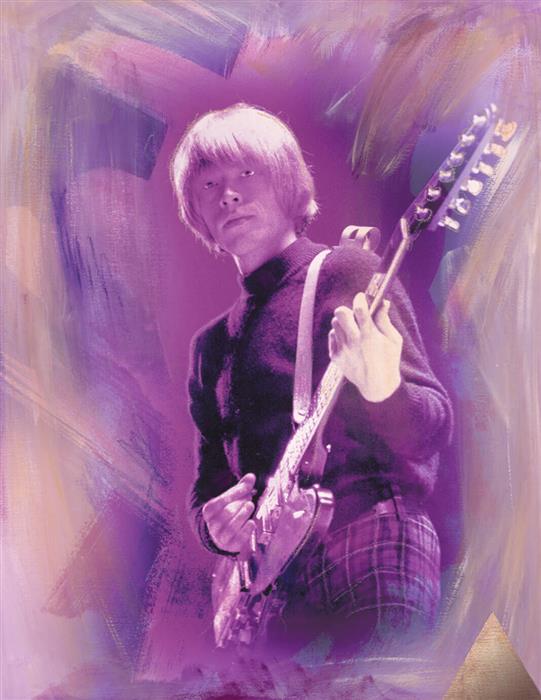 Brian Jones  of the  The Rolling Stones  