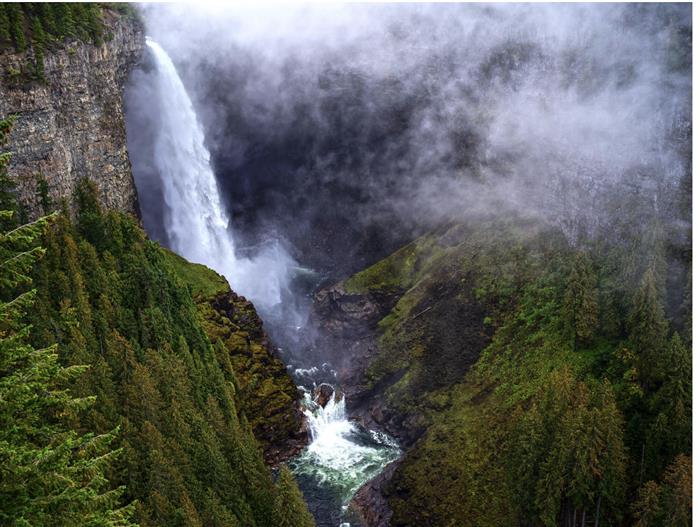 Waterfall Canada 2018  by Gered Mankowitz 