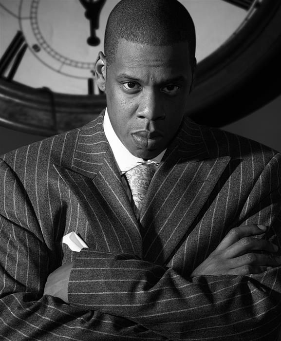 Jay_Z The Clock , B&W 