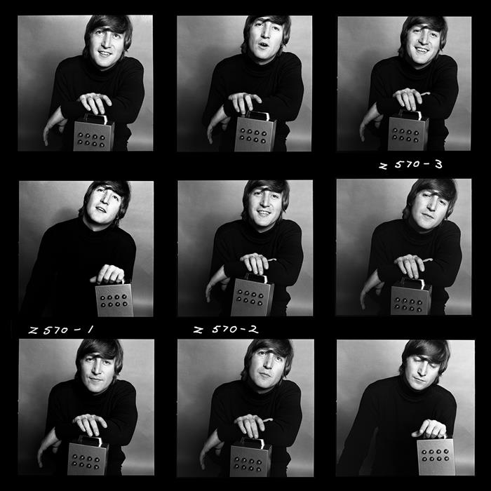 John Lennon  contact sheet