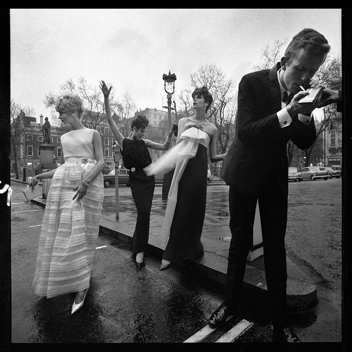 Models in Hanover Sq London 1962