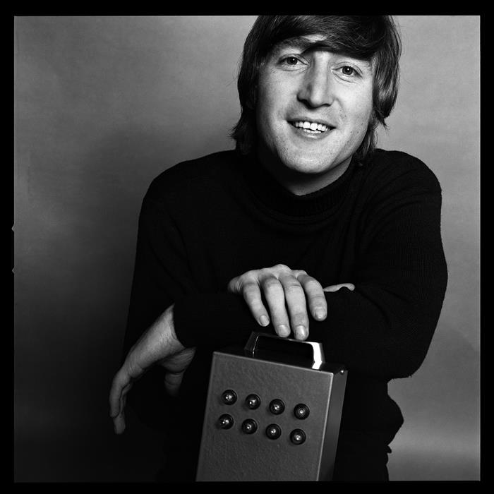 John Lennon, rehearsing in London, 1963