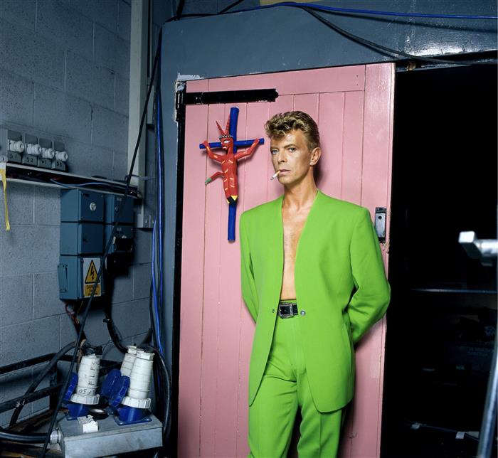 David Bowie  Brian Aris studio 