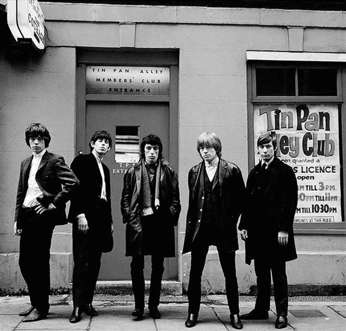 Tin Pan Alley Black and White 