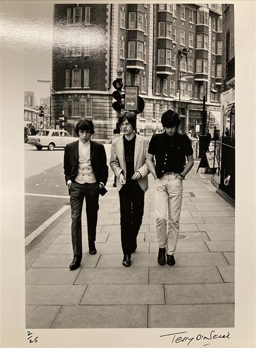 The Rolling Stones Vintage Print   London refR/V03 