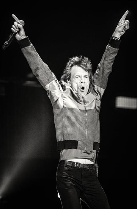 Mick Jagger of the Rolling Stones 