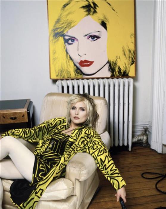 Debbie Harry of the New Wave Band Blondie 