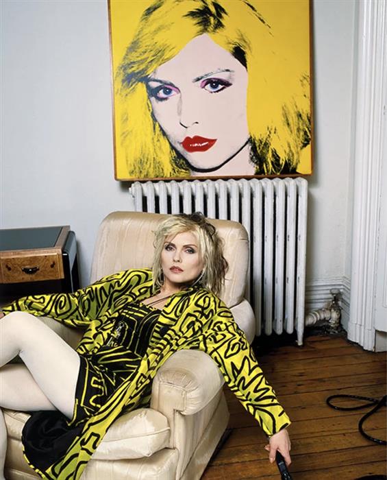 Debbie Harry of the New Wave Band Blondie 