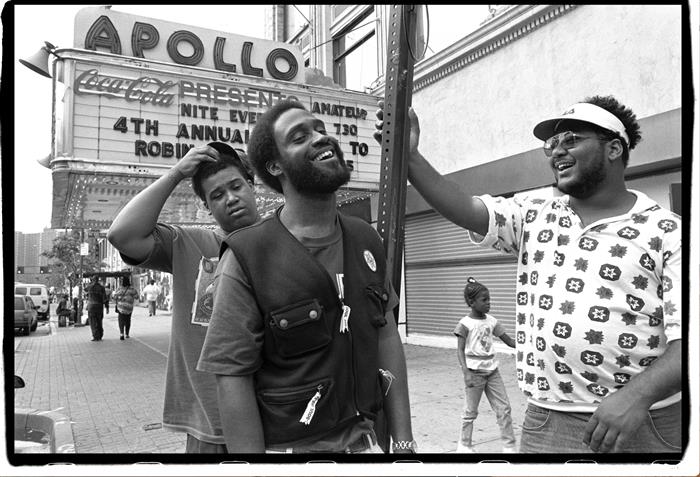 De La Soul outside  THE APOLLO ,New York 